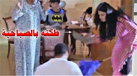 تزوج عليها وحدة مصرية وطلق السورية بس طلع مو قدها طكته بـ صباحية عرسهم .